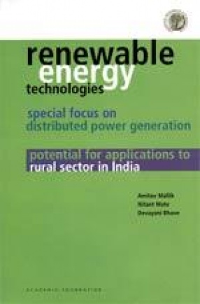 Renewable Energy Technologies: Special Focus on Distributed Power Generation