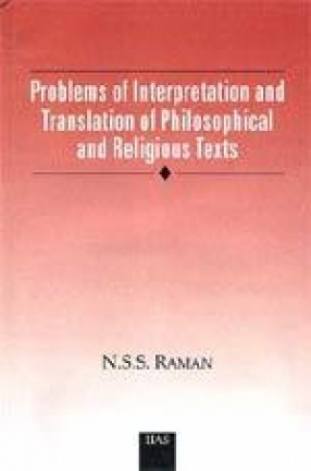 Problems of Interpretation and Translation of Philosophical and Religious Texts