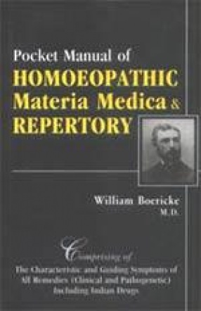 Pocket Manual of Homoeopathic Materia Medica & Repertory