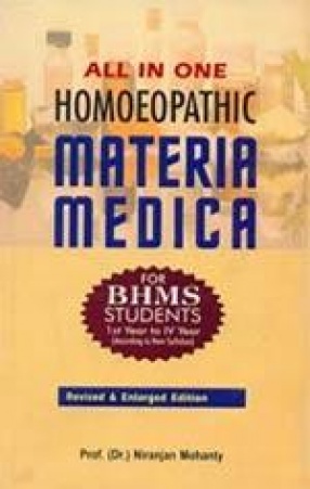 New Textbook of Homoeopathic Materia Medica
