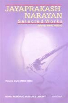 Jayaprakash Narayan: Selected Works: Volume 8 (1960-1966)