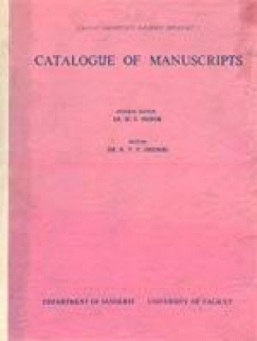 Catalogue of Manuscripts