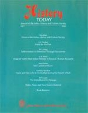 History Today: Journal of the Indian History and Culture Society No.1, 2000
