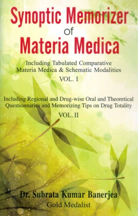 Synoptic Memorizer of Materia Medica (In 2 Volumes)