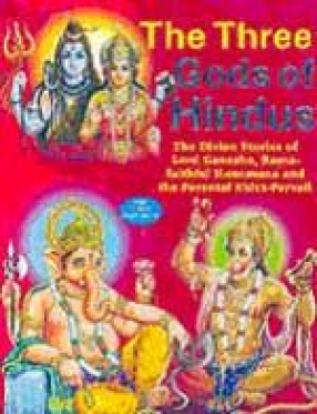 The Three Gods of Hindus (Colour Illustrations)
