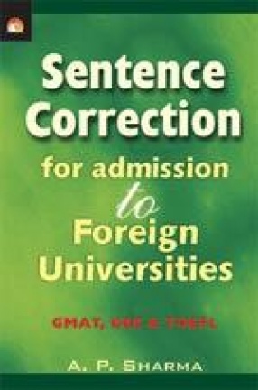 Sentence Correction for Admission to Foreign Universities