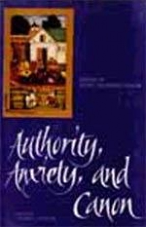 Authority, Anxiety and Canon