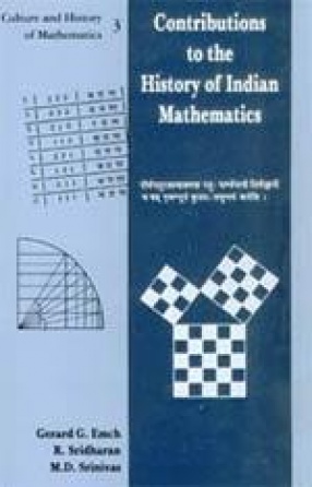 Contributions to the History of Indian Mathematics