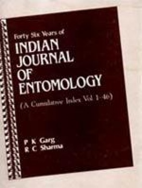 Forty-Six Years of Indian Journal of Entomology
