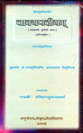 Vakyapadiyam (Part III, Volume 2)