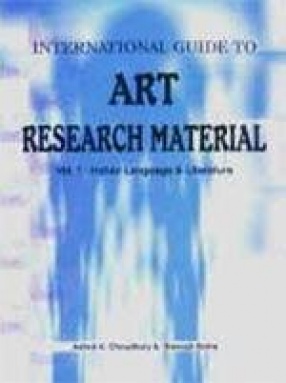 International Guide to Art Research Materials, Volume 1