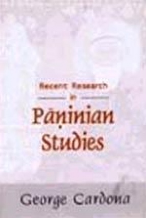 Recent Research in Paninian Studies
