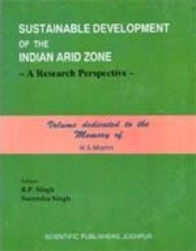 Sustainable Development of the Indian Arid Zone: A Research Perspective