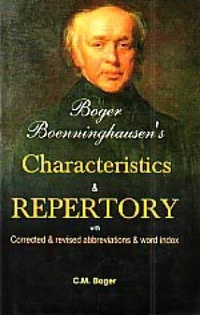Boger Boeninghausen's Characteristics & Repertory with Corrected & Abbrreviations & Word Index