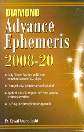 Advance Ephemeris, 2008-2020: Planets Position as per Niryana System