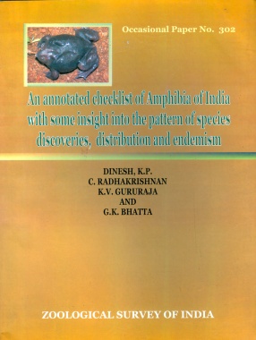 An Annotated Checklist of Amphibia of India With Some Insights into the Patterns of Species Discoveries, Distribution and Endemism