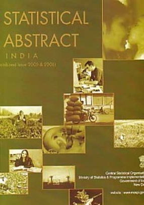 Statistical Abstract, India, Combined Issue 2005 & 2006