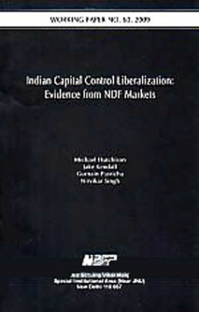 Indian Capital Control Liberalization: Evidence from NDF Markets