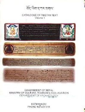 Catalogue of Handwritten Tibetan Texts (In 2 Volumes)