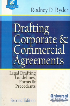 Drafting Corporate & Commercial Agreements: Legal Drafting Guidelines, Forms & Precedents