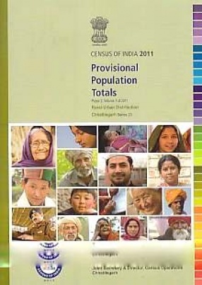 Provisional Population Totals, Paper 2, Volume 1 of 2011: Rural-Urban Distribution