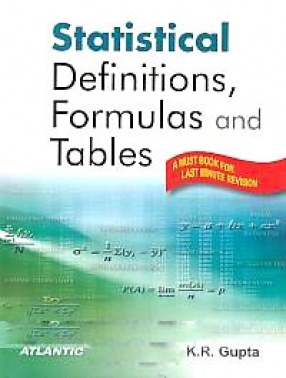 Statistical Definitions, Formulas and Tables