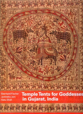 Temple Tents for Goddesses in Gujarat, India