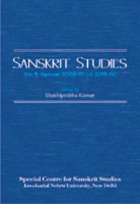 Sanskrit Studies, Volume 3: Samvat 2069-70 (ce 2013-14)