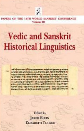 Vedic and Sanskrit Historical Linguistics