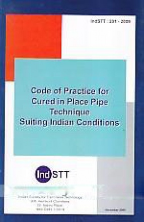 Code of Practice for Cured in Place Pipe Technique Suiting Indian Conditions