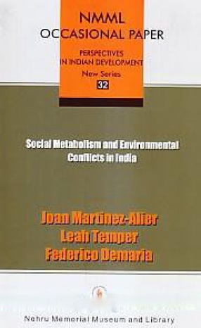 Social Metabolism and Environmental Conflicts in India