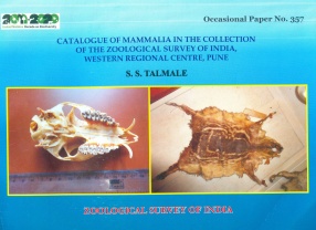 Catalogue of Mammalia in the Collection of the Zoological Survey of India, Western Regional Centre, Pune