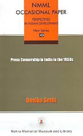 Press Censorship in India in the 1950s