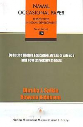 Debating Higher Education:  Areas of Silence and New University Models
