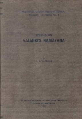 Studies on Valmiki's Ramayana