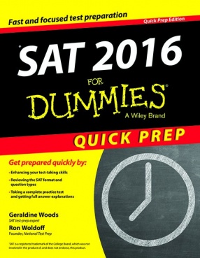 SAT 2016 for Dummies: Quick Prep