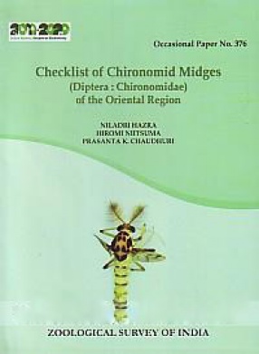 Checklist of Chironomid Midges (Diptera: Chironomidae) of the Oriental Region
