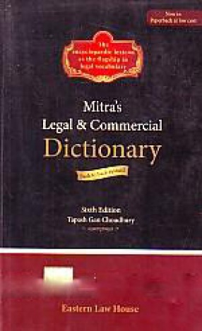Mitra's Legal & Commercial Dictionary