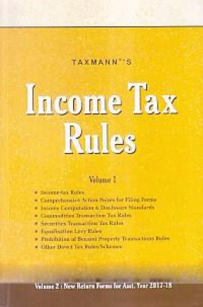 Taxmann's Income Tax Rules (In 2 Volumes)