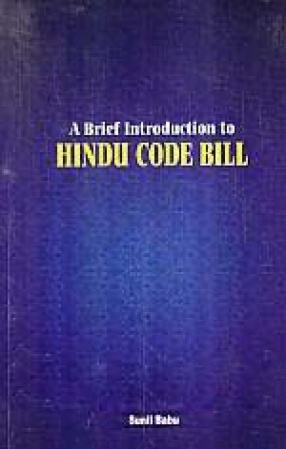 A Brief Introduction to Hindu Code Bill