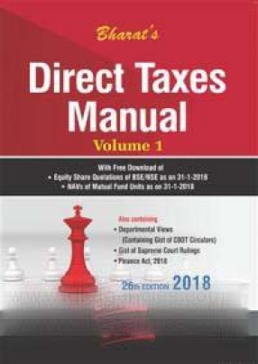 Bharat's Direct Taxes Manual (In 3 Volumes)