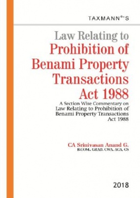 Law Relating to Prohibition of Benami Property Transactions Act 1988