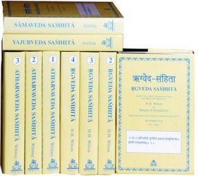 The Four Vedas: Rgveda, Samaveda, Yajurveda, Atharvaveda: Sanskrit Text with English Translation  (In 9 Volumes)