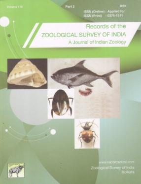 Records of the Zoological Survey of India: A Journal of Indian Zoology (Volume 118, Part 2)