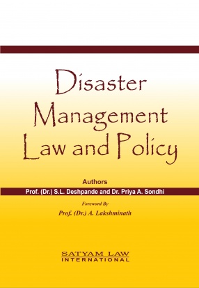 Disaster Management: Law and Policy