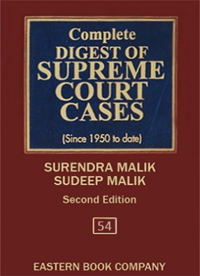 Complete Digest of Supreme Court Cases: Vol. 54