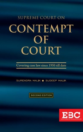 Supreme Court on Contempt of Court (1950 to 2019)