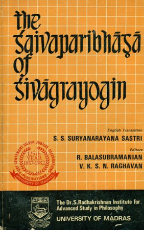 The Saivaparibhasa of Sivagrayogin