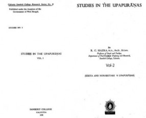 Studies in the Upapuranas (In 2 Volumes)