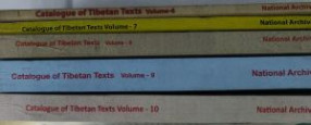 Catalogue of Tibetan Texts, Volumes 6-10 (In 5 Volumes)